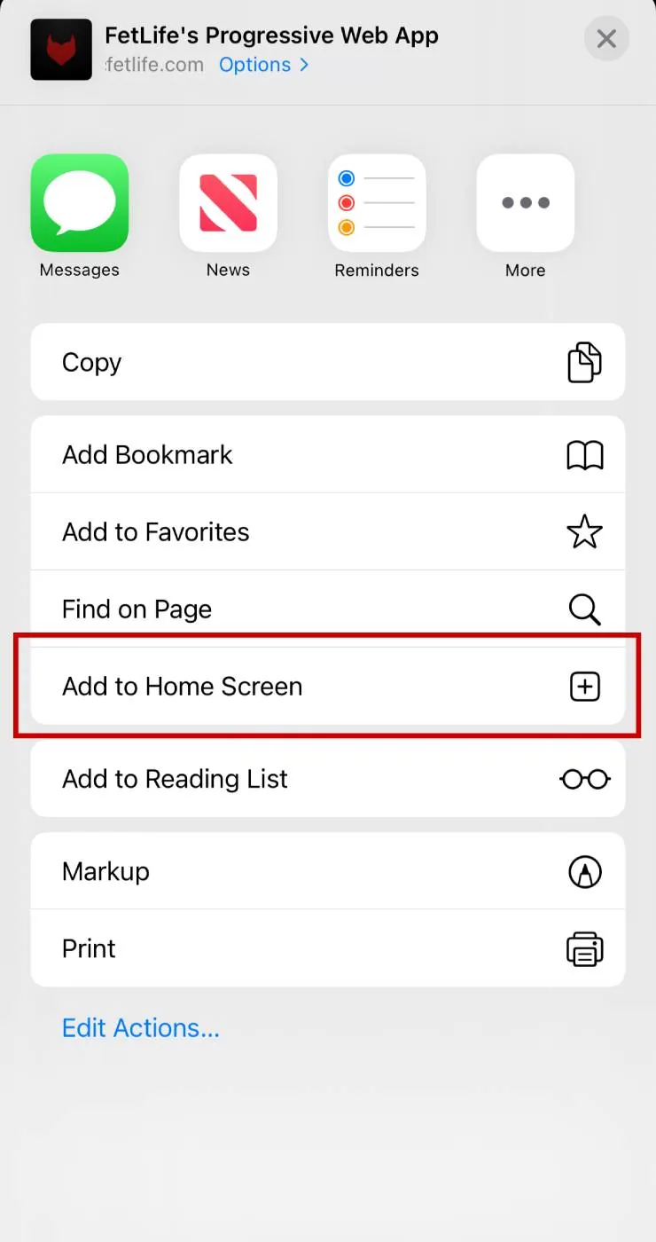 Not to be confused with Add bookmark or Add to favorites